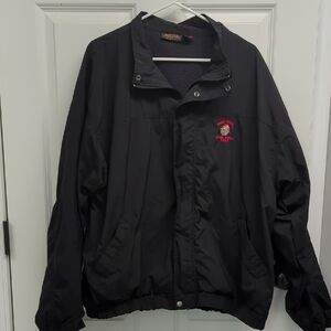 Antiqua Golf Black Jacket Ohio State Rose Bowl 1997 Big Ten Champs Size XXL